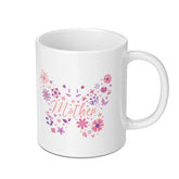 Pink Floral Butterfly Mother Design Mug product